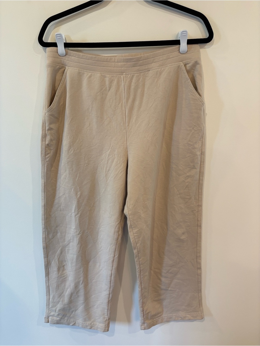 L.L. Bean Neutral Beige Pants with Side Pockets
